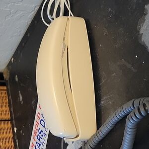 ATT Vintage Push Button Wall Phone Prop Memorabillia